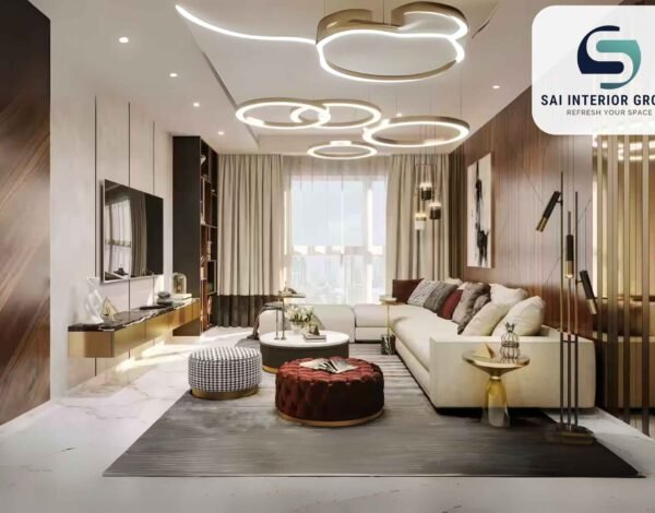 Luxury interior design by Sai Interior Group in South City, Gurgaon