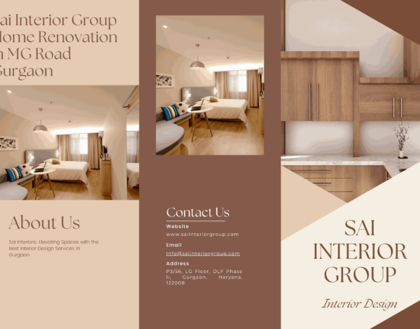 Sai Interior Group: Transforming Homes in MG Road, Gurgaon