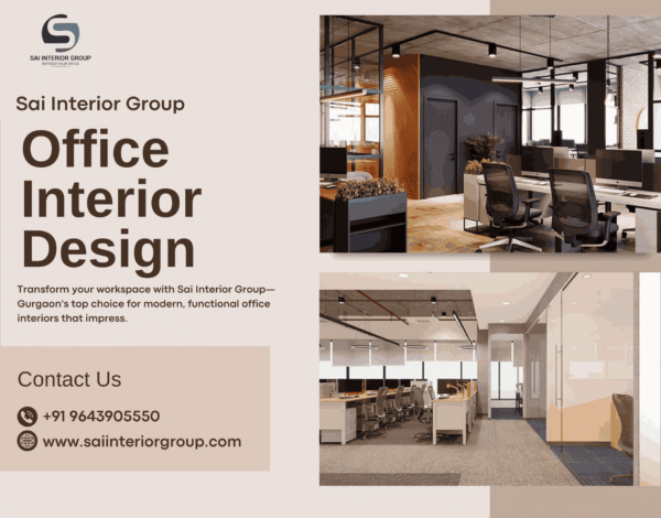 Gurgaon’s Premier Office Interiors by Sai Interior