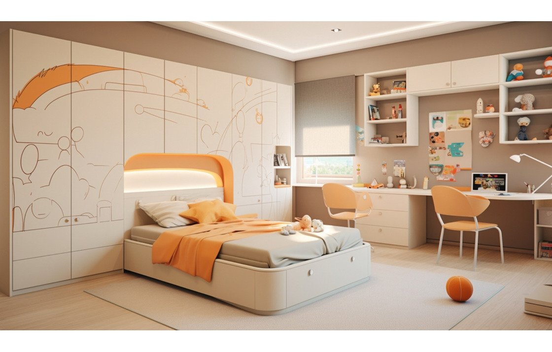 Top Creative Kids Bedroom Interior Design Ideas in Turnkey Projects